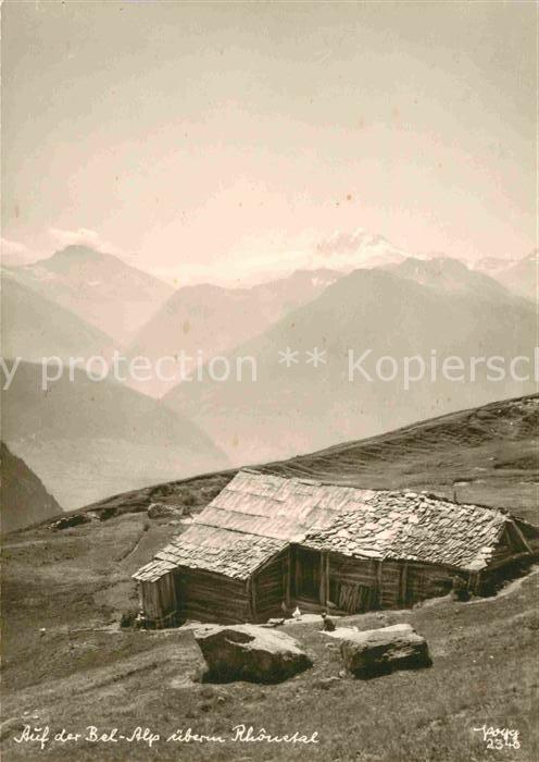 Foto Popp Nr. 2346 Bel-Alp Rhonetal