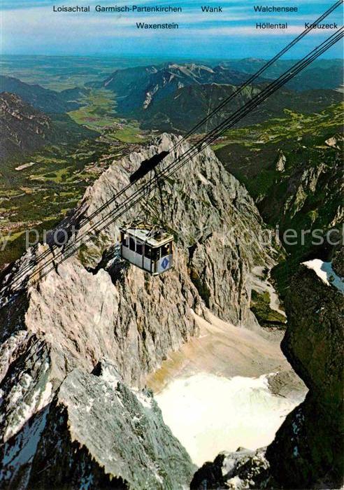 Seilbahn Zugspitze Waxenstein Loisachtal
