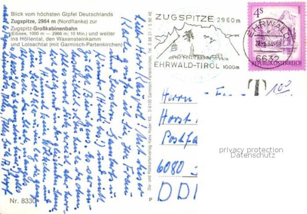 Seilbahn Zugspitze Waxenstein Loisachtal – Bild 2