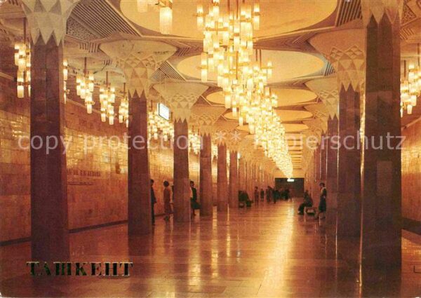 U-Bahn Subway Underground Metro Tashkent Lenin Square Metro Station
