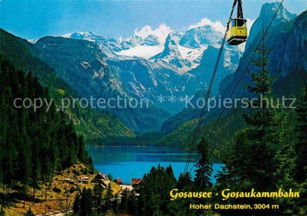 Seilbahn Gosaukamm Gosausee Hoher Dachstein