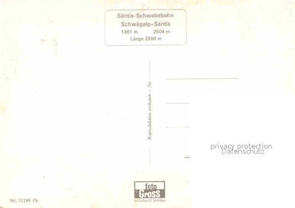 Seilbahn Säntis Schwägalp – Bild 2