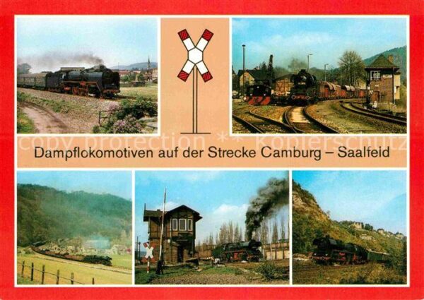 Lokomotive Dampflokomotive Strecke Camburg-Saalfel