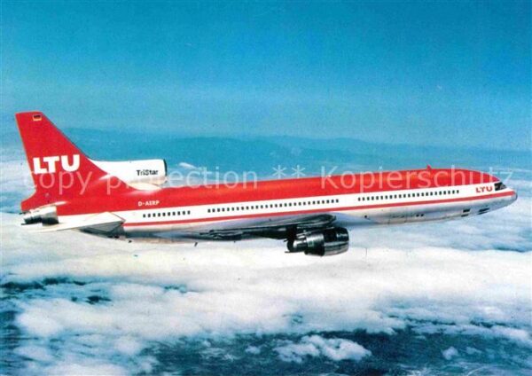 Flugzeuge Zivil LTU TriStar L-1011-1