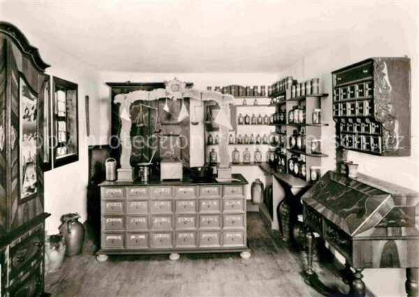 Apotheke 18. Jahrhundert Rudolstadt Volkskundemu