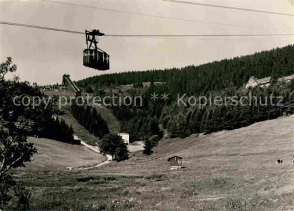 Seilbahn Schön-Jungferngrund Sprungschanze FDGB-