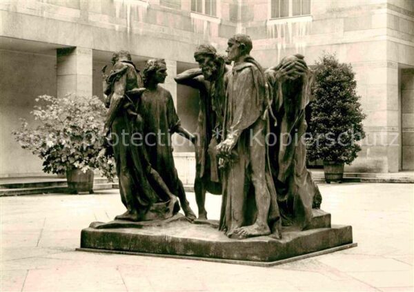 Skulpturen Auguste Rodin Les Bourgeois de Calais