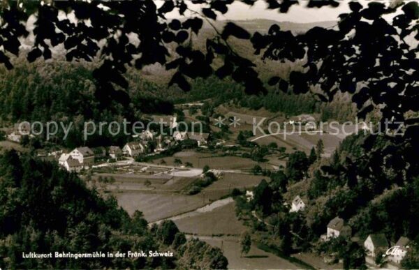 Behringersmuehle Blick ins Tal Luftkurort Fränkische Sch