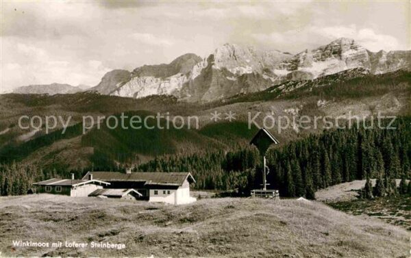 Winklmoos Winkelmoos Panorama mit Loserer Steinberge