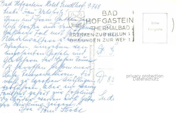Bad Hofgastein Gesamtansicht mit Alpenpanorama Hohe Ta – Bild 2