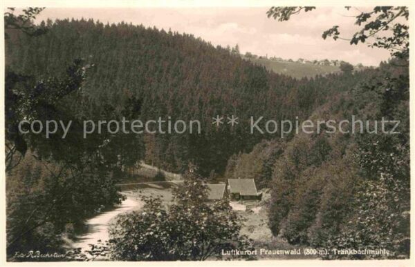 Frauenwald Thueringen Tränkbachmühle Luftkurort