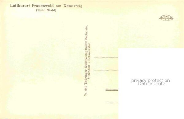 Frauenwald Thueringen Tränkbachmühle Luftkurort – Bild 2