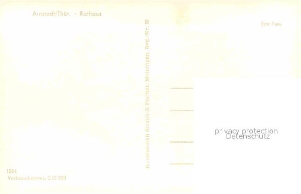 Arnstadt Ilm Rathaus – Bild 2