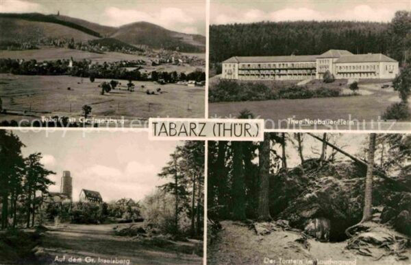 Tabarz Panorama Grosser Inselsberg Theo Neubau