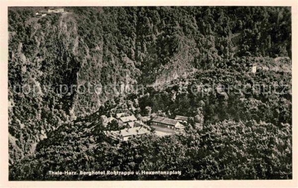Thale Harz Berghotel Rosstrappe und Hexentanzplatz