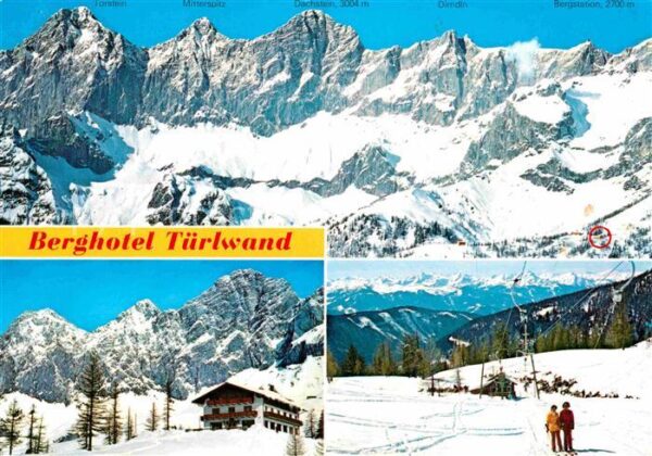 Schladming Obersteiermark Berghotel Türlwand Winterpanorama Dachs