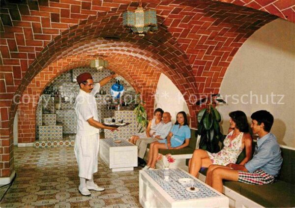 Zarzis Hotel Art de servir un thé a la menthe