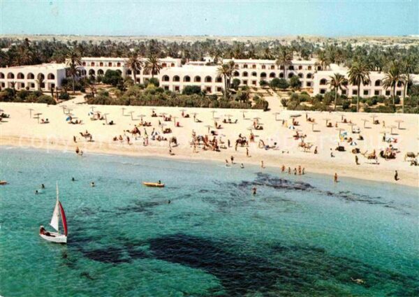 Zarzis Hotel Strand Fliegeraufnahme