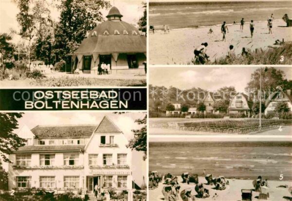 Boltenhagen Ostseebad Mittelweg Zentrag Ferienheim Strand Kur