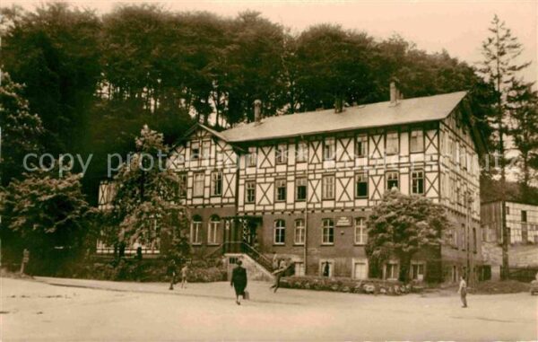 Thal Ruhla Bad FDGB Erholungsheim Wartburgheim Luftkur