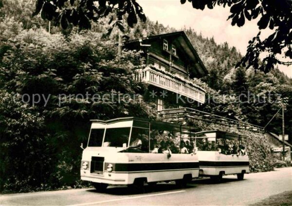 Schwarzburg Thueringer Wald Schwarza Express HOG Schweizerhaus