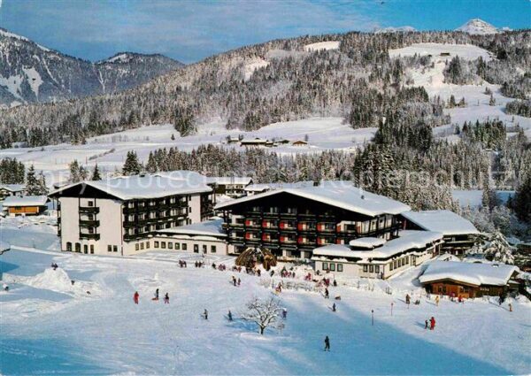 Fieberbrunn Tirol Wintersportplatz Hotels Fliegeraufnahme