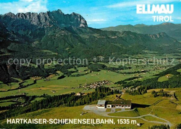 Ellmau Tirol Hartkaiser Schienenseilbahn Alpenpanora
