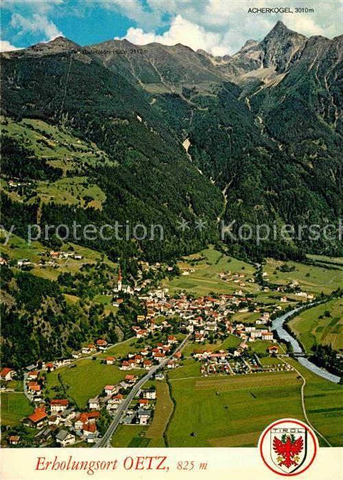 Oetz Sommer und Wintererholungsort Alpenpano