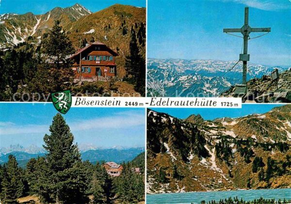 Liezen Steiermark Bösenstein Edelrautehütte Gipfelkreuz F