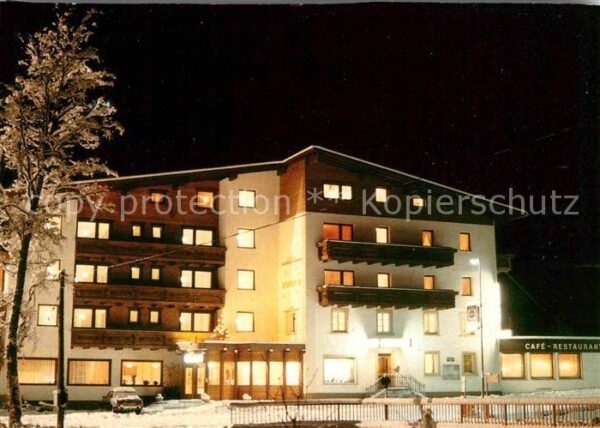 See Tirol Hotel Pension Mallaun Nachtaufnahme