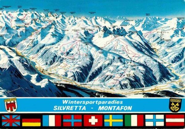 Tschagguns Vorarlberg Wintersportparadies Silvretta Montafon