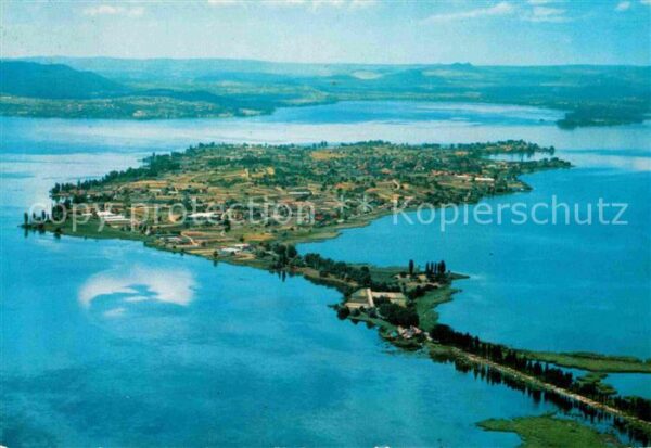 Insel Reichenau Fliegeraufnahme
