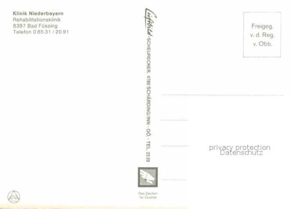 Bad Fuessing Klinik Niederbayern Rehabilitationsklin – Bild 2