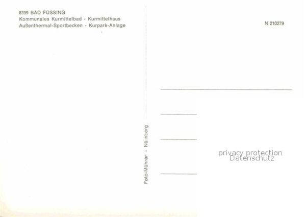 Bad Fuessing Kurmittelbad Kurmittelhaus Thermalschwi – Bild 2