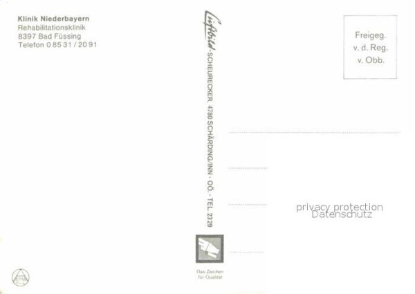 Bad Fuessing Klinik Niederbayern Rehabilitationsklin – Bild 2