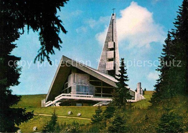 Feldberg Schwarzwald Kirche der Verklärung Christi Architekt