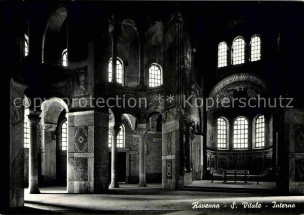 Ravenna Italia Chiesa San Vitale Interno Kirche Innena