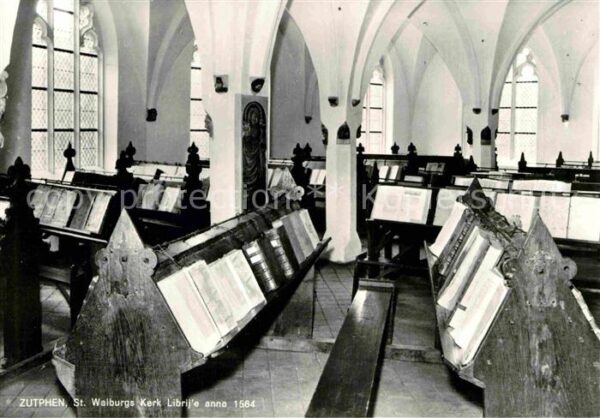 Zutphen St Walburgs Kerk Librij'e anno 1564