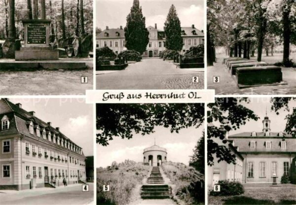Herrnhut Gedenkstein Vogtshof Zinzendorf Gräber