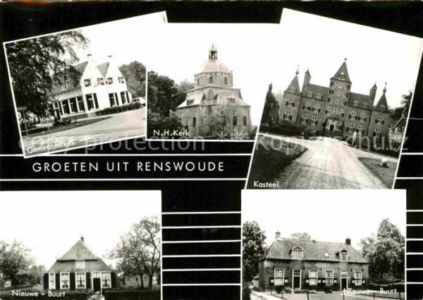 Renswoude Gemeentehuis Kerk Kasteel Buurt