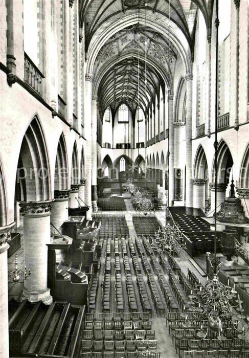 Haarlem Grote of St Bavokerk Kirche Innenansich
