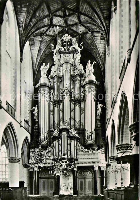 Haarlem Grote of St Bavokerk Kirche Innenansich