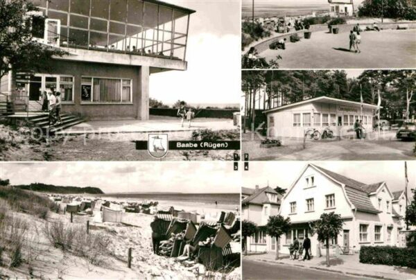Baabe Ostseebad Ruegen HO Gaststätte Inselparadies Campingplat