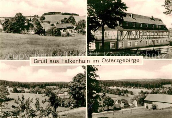 Falkenhain Altenberg Erzgebirge Ferienheim Kulturhaus des VEB Elektromo