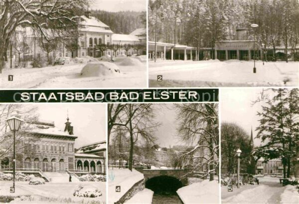 Bad Elster Badehaus Marienquelle Kurhaus Sanatoriu