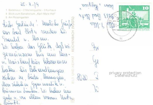 Bad Elster Badehaus Marienquelle Kurhaus Sanatoriu – Bild 2