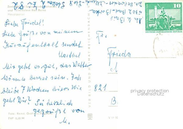 Bad Berka Zentralklinik für Lungenkrankheiten und – Bild 2