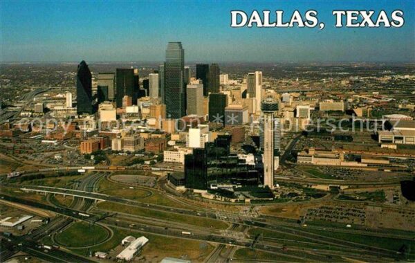 Dallas Texas Fliegeraufnahme