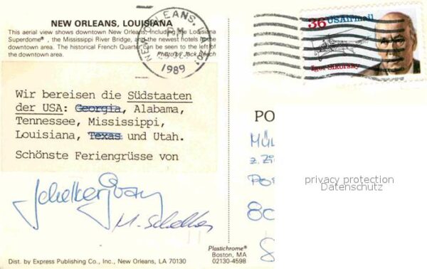 New Orleans Louisiana Fliegeraufnahme – Bild 2
