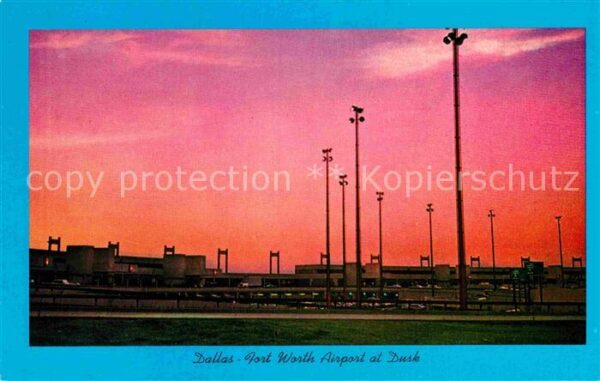 Dallas Texas Panorama Flughafen